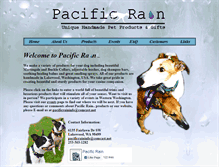 Tablet Screenshot of pacific-rain.com